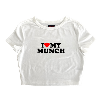 I Love My Munch Baby tee